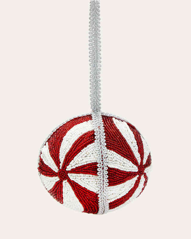 Candy Cane Holiday Ornament